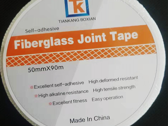 Fiberglass self-adhesive mesh tape