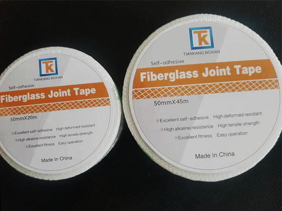 Fiberglass self-adhesive mesh tape