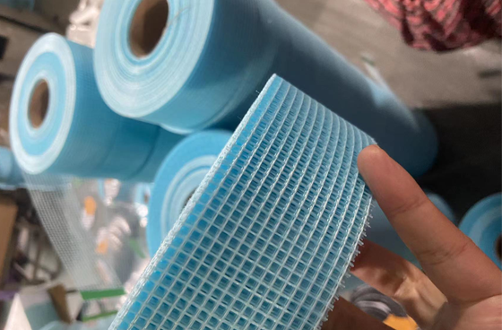 Fiberglass self-adhesive mesh tape 