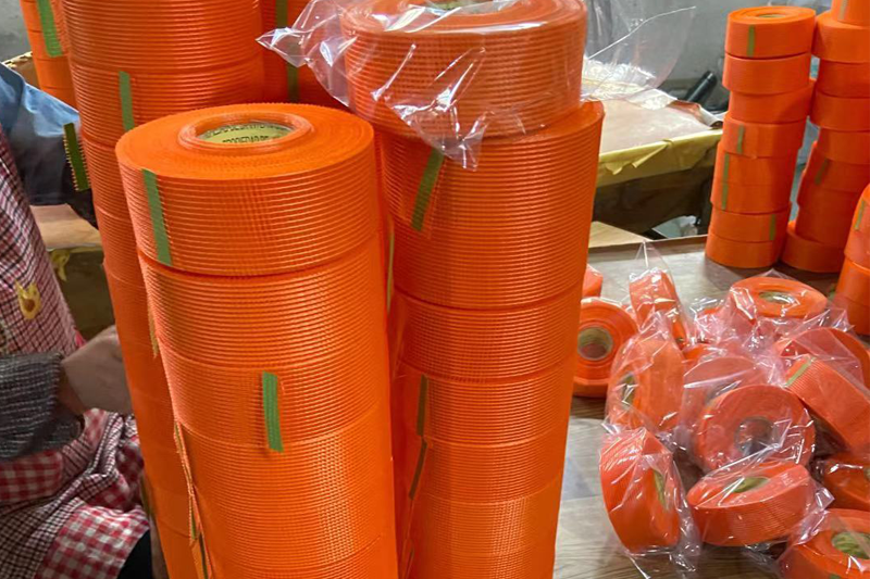 self-adhesive fiberglass mesh tape
